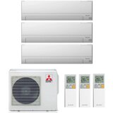Mitsubishi Multisplit trojček 3 x MSZ-BT25VGK-E3 2,5kW notranja / 1 x MXZ-3F54VF4-E1 5,4kW zunanja - Cene