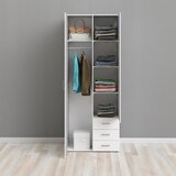 MID.YOU omara za oblačila, bela | Shoptok.si