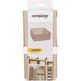 Compactor Bež tekstilna kutija za pohranu 28x12x12 cm Sandy – | shoptok.hr