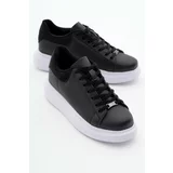 Tonny Black Unisex Black White Sports Shoes V2alx