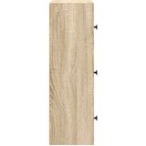  Regal za knjige boja hrasta 40x24x77 cm od konstruiranog drva | shoptok.hr