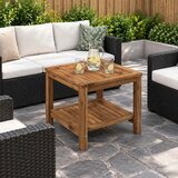  Stolić za kavu Prirodna 48 5 x 49 x 45 cm Čvrsto drvo akacije - Prirodna 48 5 x 49 x 45 cm | shoptok.hr