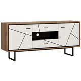 Mömax Tv-element Brolo, Bela, Barva Hrasta | Shoptok.si