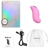 ove to Love LBeliever - punjivi vodootporni stimulator klitorisa (ružičasti) | shoptok.hr