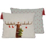 Little Nice Things Božična okrasna blazina 35x50 cm Reindeer - | Shoptok.si