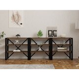 Hanah home polica prof walnut black