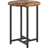  Set pomoćnih stolića 2 pcs Dimnjeni hrast i crna | shoptok.hr