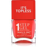 Nails Inc. It’s Topless gel lak za nohte za dolgoobstojen učinek odtenek Jennifer 14 ml Cene