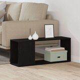 vidaXL TV omarica Črn hrast Inženirski les 80 x 24 x 32 cm | Shoptok.si
