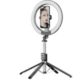 BLAVEC Selfie Ring Aura LED Ring 25cm + stativ + daljinski upravljač - 230 cm (RLP55-TRB23) crni | shoptok.hr