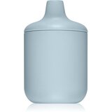 Mushie Silicone Sippy Cup skodelica Powder-blue 175 ml | Shoptok.si