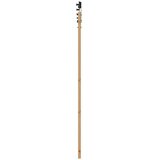  Klizna vrata Prirodna i crna 86 x 211 cm Masivna borovina - Prirodna i crna 86 x 211 cm 183 cm | shoptok.hr