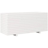  Vrtna sadilica bijela 110x40x49,5 cm od masivne borovine | shoptok.hr