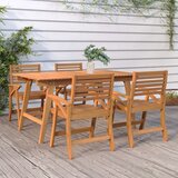 Vrtne stolice 4 kom 58 x 58 x 87 cm od masivnog bagremovog drva - 4 Cijene