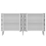 Hanah home komoda dome KB150 white silver