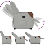  Naslonjač na podizanje od tkanine oblačnosivi | shoptok.hr