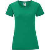 Fruit Of The Loom Iconic Women's Green Women's T-shirt Cene