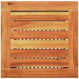 Vrtni stol crni 40x40x42 cm od poliratana i drva bagrema | shoptok.hr