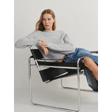 Reserved mehek pleten pulover - svetlo siva | Shoptok.si