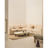 Kave Home Bež kotna sedežna garnitura iz šenilje (s kotom po izbiri/v obliki črke L) Alea – | Shoptok.si