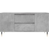  Stolić za kavu boja betona 102x44,5x50 cm od konstruiranog drva | shoptok.hr