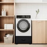 Pedestal za perilicu rublja Crna 64 x 55 x 32,5 cm Čelik | shoptok.hr