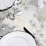 Douceur d intérieur Povoščen namizni prt ø 160 cm Coconut – | Shoptok.si