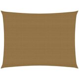 vidaXL Senčno jadro 160 g/m² taupe 3,5x5 m HDPE Cene