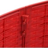  BožićnaSuknjazaDrvce Crvena Ø 65 x 24 cm Plastika | shoptok.hr
