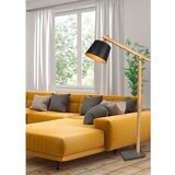  Crna/u prirodnoj boji stojeća svjetiljka s metalnim sjenilom (visina 156 cm) Harris – | shoptok.hr