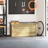 vidaXL Shrambna škatla 44x119x57 cm Impregnirani les iz bora | Shoptok.si