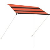Tenda na uvlačenje 200 x 150 cm narančasto-smeđa | shoptok.hr
