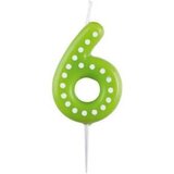 Amscan SVJECICA BROJ 6 DOTS | Eponuda.ba