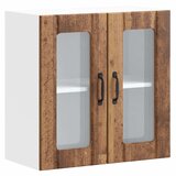 Maison Chic Kuhinjska stenska omarica - Kuhinjska omarica s steklenimi vrati Lucca inž. les iu678, (22063779) | Shoptok.si