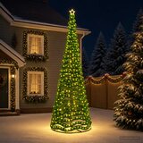  LED božićno drvce od folije s postoljem EKENAS 400 cm | shoptok.hr