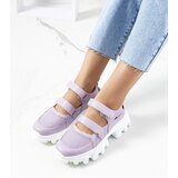 Gemre Purple sneakers on a chunky sole Djurs | ePonuda.com
