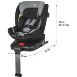 Coccolle Avtosedež 0-36kg vrtljiv 360 Isofix iSize Vigo Diamond Črna | Shoptok.si