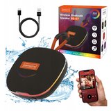 Zenwire BS-07 prenosni Bluetooth zvočnik 13 W z FM radiem, USB/TF (microSD), RGB, IPX4, TWS, mikrofon, USB-C, črn, (5000195798) | Shoptok.si