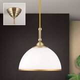 Orion HL 6-1808/1 - Luster na sajli OLD LAMP 1xE27/40W/230V bela/mesing | Eponuda.com