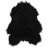  Navlaka za stolicu od islandske ovčje kože crna 70 x 110 cm | Eponuda.com
