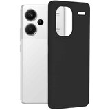 Techsuit Soft Edge Silicone maska za Xiaomi Redmi Note 13 Pro+ 5G - crna | shoptok.hr
