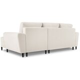 Cosmopolitan Design Bež sklopiva/s prostorom za odlaganje kutna garnitura od bouclé tkanine (s desnim kutom/s ležaljkom) Kyoto – | shoptok.hr