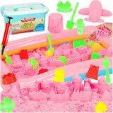  Set kreativni kinetični pesek 2kg v škatli roza | Shoptok.si
