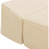 SOFA na razvlačenje Krem 200 x 70 x 15 cm Kordura tekstil | Eponuda.ba