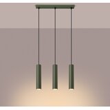 Sollux SL.1486 - visilica na sajli lagos 3xGU10/10W/230V zelena | Eponuda.com