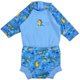 Splash About Kopalke Happy Nappy UV kombinezon 3/4 rokavi Krokodili XL (12–24 mesecev) | Shoptok.si