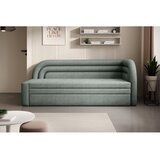 ELTAP Zelena sklopiva/s prostorom za odlaganje sofa od šenila s desnim kutom 223 cm Fabillo – | shoptok.hr