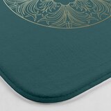 Douceur d intérieur Tirkizna kupaonska prostirka za WC 45x45 cm Ginkoblue – | shoptok.hr