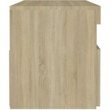  Noćni ormarić s LED svjetlima 2 kom boja hrasta 60 x 35 x 40 cm | shoptok.hr