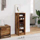 vidaXL ormarić za cipele staro drvo 32x35x92 cm konstruirano drvo | shoptok.hr